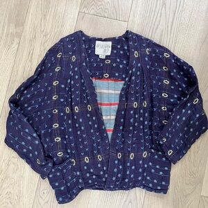 Ace & Jig Cardigan in Royal Jubilee Size Small